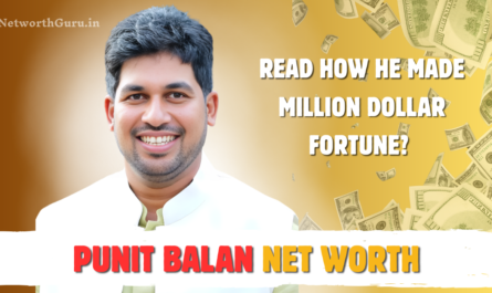 Punit Balan Net Worth
