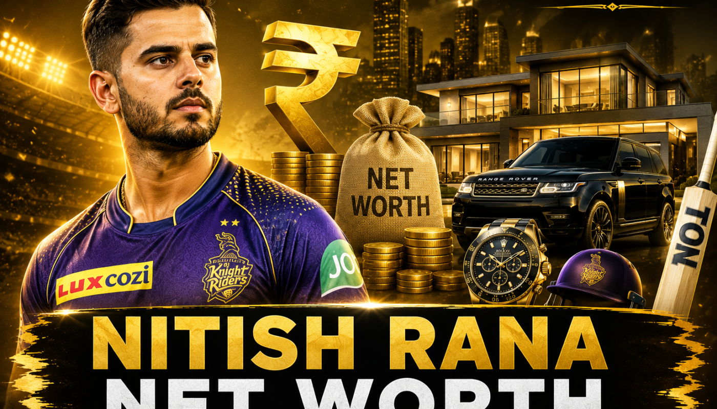 Nitish Rana Net Worth