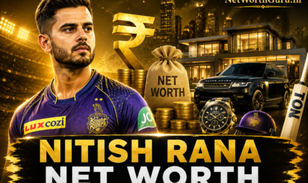 Nitish Rana Net Worth
