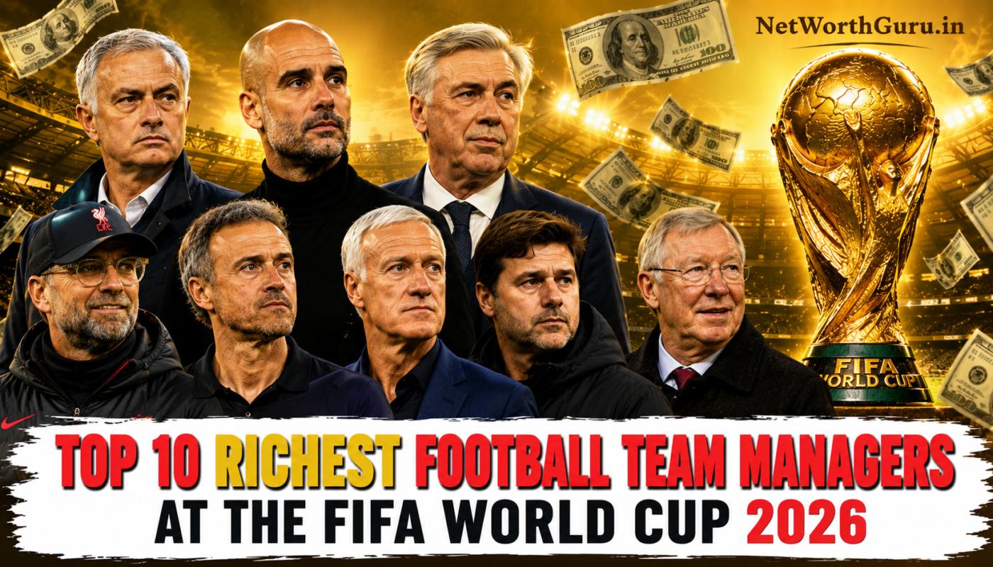 Top 10 Richest Football Team Managers at the FIFA World Cup 2026