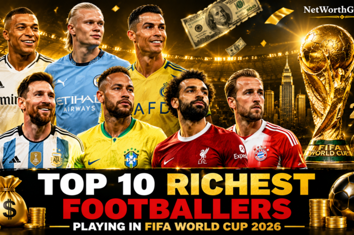 Top 10 Richest Footballers Playing in FIFA World Cup 2026